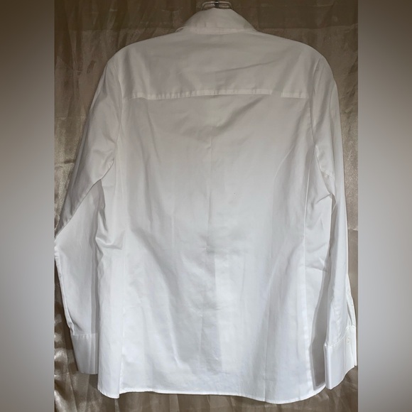 Talbots Non Iron Crisp White Button-Down Shirt - Picture 4 of 7